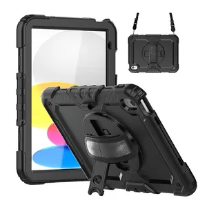 Custodia per Tablet resistente per iPad 10.9 pollici 2022 protezione per schermo integrata di decima generazione custodia antiurto per tracolla a mano