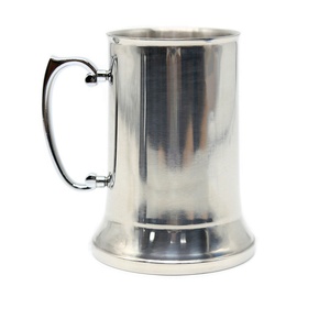 Grande tasse isotherme en acier inoxydable à <span class=keywords><strong>double</strong></span> <span class=keywords><strong>paroi</strong></span>, <span class=keywords><strong>verre</strong></span> à bière personnalisé avec poignée, tasse de camping, verres à bière, gobelet à vin, idéal pour l'extérieur - Product Image 5