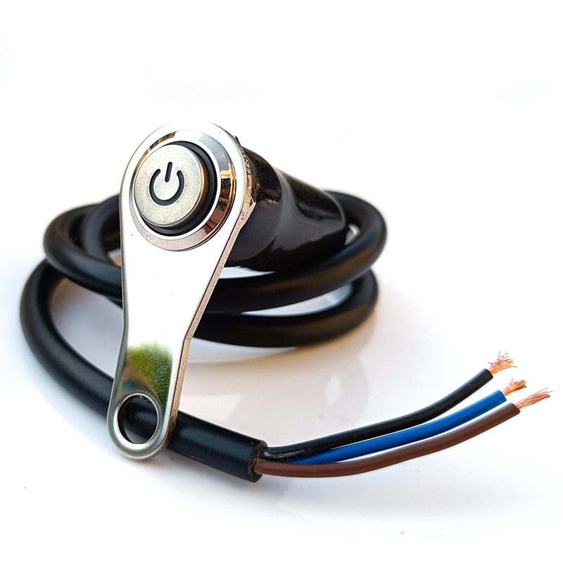 RAN LED Moto Guidon Interrupteur Phare Antibrouillard Avec Support En