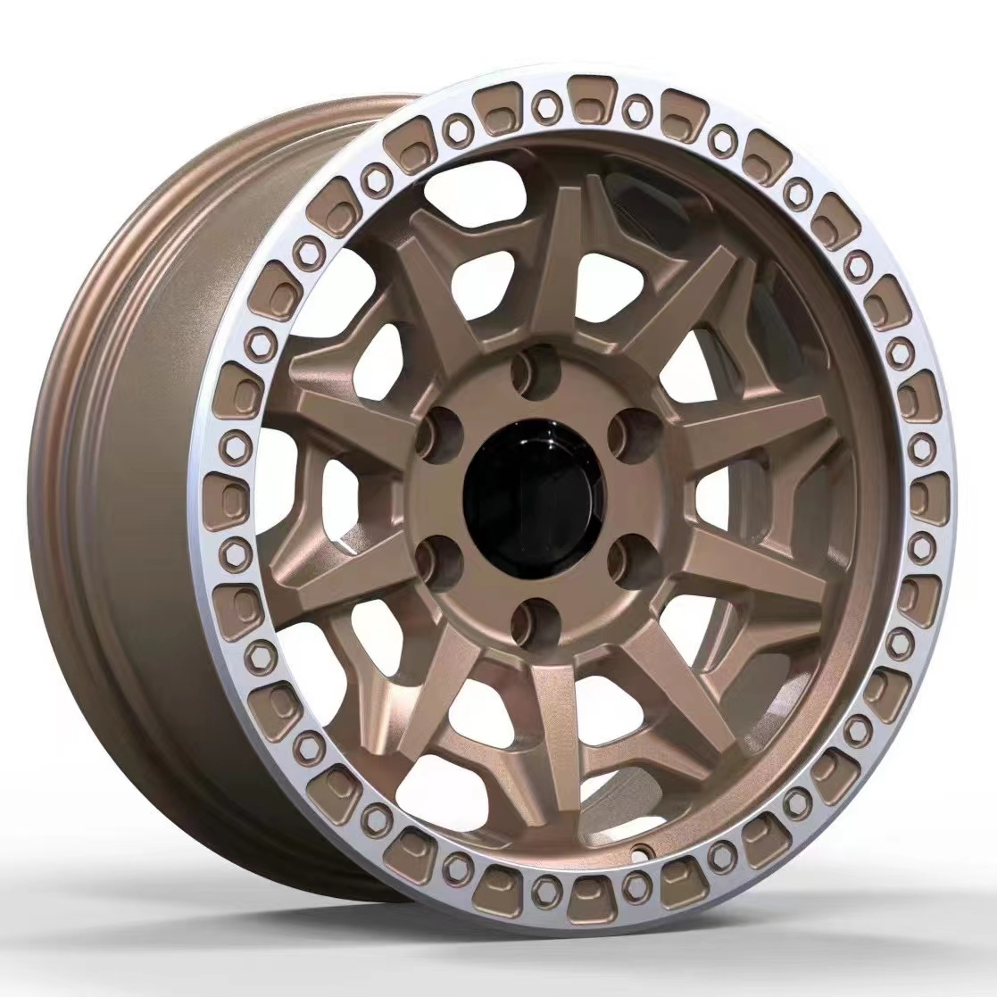 mud wheels black