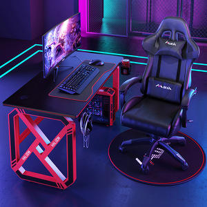 Esports <strong>Table</strong> Desktop Game <strong>Computer</strong> Desk Home Desktop Seat Internet Cafe Full Gaming Desk and Chair Set One <strong>Table</strong> - Product Image 5