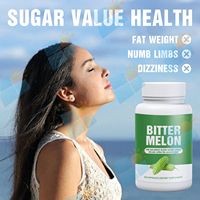 SUNI OEM/ODM Marque Privée Pure NON OGM Capsules de Melon Amer Naturel Pur Végétalien pour Hommes et Femmes Vente en Gros en Vrac Complément Alimentaire