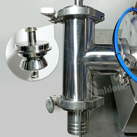 Machine de remplissage volumétrique semi-automatique Saidone pour petites entreprises, dosage de précision, pièces résistantes à la corrosion, qualité supérieure