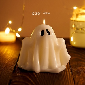 Best Sell Halloween Ghost Scented <b>Candle</b> Creative Ornaments Funny Ghost Shape Fragrance <b>Gift</b> <b>Candle</b> <b>Gift</b> Box - Product Image 3