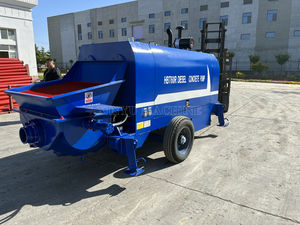 Pompe de livraison de béton diesel à vente chaude haute efficacité de livraison 40 mètres cubes pompe de remorque en béton à vendre - Product Image 3