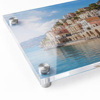 Panneau en acrylique transparent personnalisé, panneau de signalisation directionnelle pour entreprise, plaque en plastique personnalisée avec logo d'entreprise, affichage de bureau