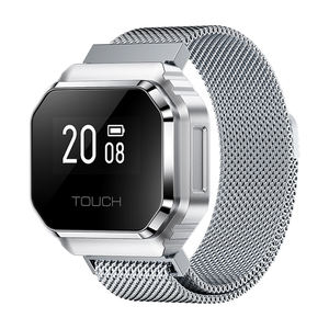 นาฬิกาอัจฉริยะขนาดเล็ก 0.49 นิ้ว หน้าจอ OLED ติดตามการออกกำลังกาย กันน้ำ 5ATM แหวนอัจฉริยะ นาฬิกาอัจฉริยะสำหรับคู่รัก - Product Image 1