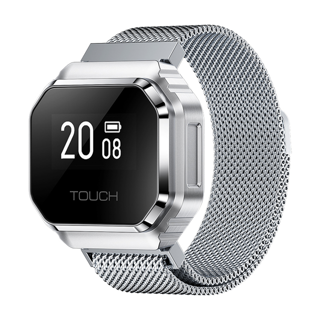 Mini Finger Smart Watch 0.49inch OLED Screen Fitness tracker 5ATM Waterproof Smart Ring Couple Interaction Smartwatch