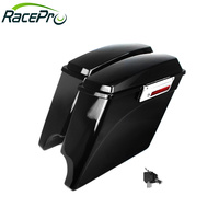 Sacoches rigides de moto RACEPRO RP5530-1019U ABS, sacoches de selle étanches pour Harley Davidson Touring 1993-2013