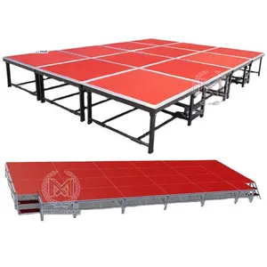 Su Misura 1.22X1.22 M Rotondo Acrilico Chiaro Display Della Fase di Ballo Pilastro Deck Cubierta De Pilar De Etapa De Baile