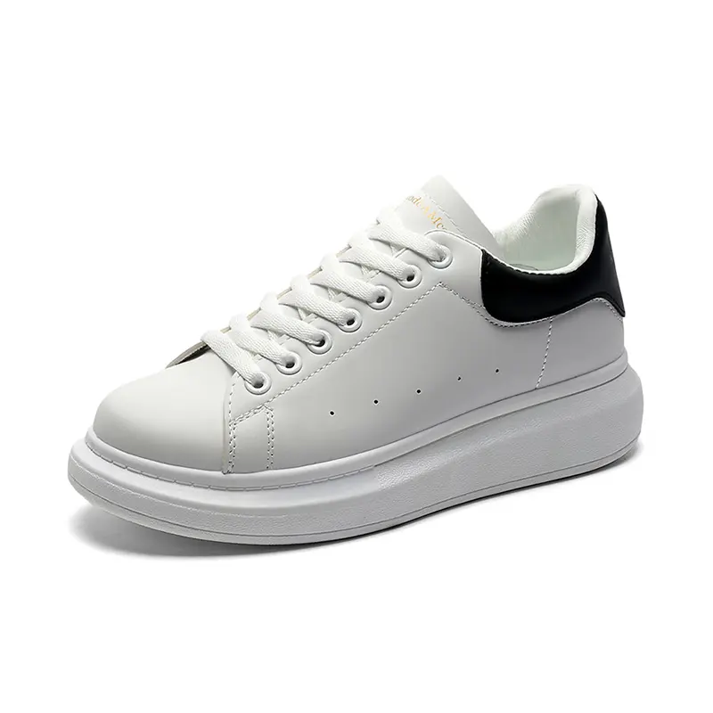 Latest New Arrival Latest Breathable Leather Made White Sneakers Casual Shoes White Shoes For Man Women Walking Shoes