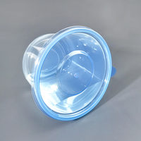 Contenants alimentaires jetables en plastique PP pour micro-ondes, hermétiques, avec couvercles transparents, pour sushis, jus, chewing-gum