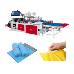 Fully Automatic Pe Hdpe Biodegradable Self Sealing Poly DHL Express Courier Mailer Plastic Bag Making Machine