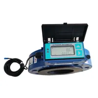 Alat Ukur Aliran Ultrasonik IP68 DN50 DN65 DN100 DN150 RS485 Meter Air Nirkabel Jarak Jauh untuk Irigasi Pertanian