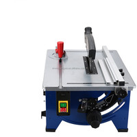 Scie à table coulissante en aluminium portable de 8 pouces à 45 degrés, sans poussière, électrique, de précision, pour la maison, professionnelle, pour le travail du bois