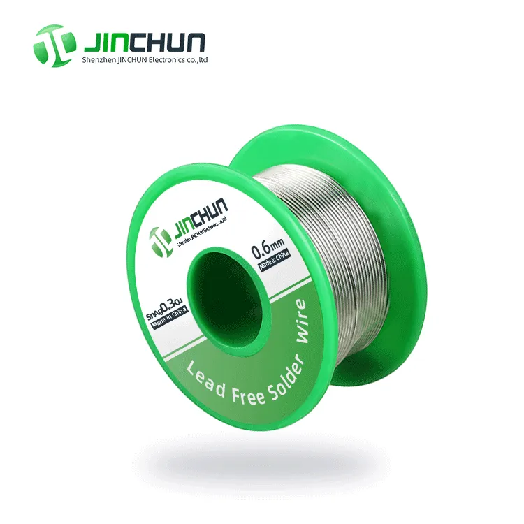 Good Quality Wholesale 0.6mm 50g Leed Free Solder Wire Sn99ag0.3cu0.7 for Electronics