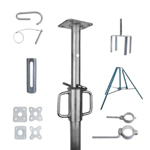 China Professional Manufacturer Heavy Duty Adjustable Scaffold Galvanized Acro Props <strong>Scaffolding</strong> Steel - Product Image 1