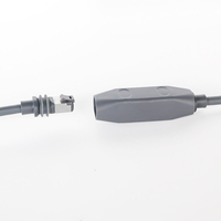 Acoplador RJ45 blindado Starlink Gen 3 Cat 5e FTP de cobre puro con aislamiento de PVC, impermeable e interconectable frontal a trasero