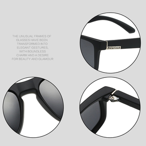 Gafas de Sol Polarizadas <span class=keywords><strong>para</strong></span> <span class=keywords><strong>Senderismo</strong></span>, Elegantes, <span class=keywords><strong>para</strong></span> Hombre y <span class=keywords><strong>Mujer</strong></span>, Gafas de Sol de Pesca a la Moda, Montura Cuadrada, Logotipo Personalizado 731 - Product Image 6