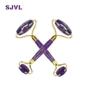 Améthyste Pierre De <span class=keywords><strong>Jade</strong></span> <span class=keywords><strong>Rouleau</strong></span> Facial - Product Image 1