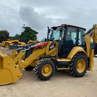 Siap untuk dikirim baru pemuat Backhoe Loader 416F2 4x4 Backhoe Loader untuk dijual