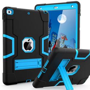 Funda Protectora Antigolpes de Silicona y PC para Niños, Compatible con iPad 9ª, 8ª y 7ª Generación de 10.2 Pulgadas, con Soporte Integrado - Product Image 1