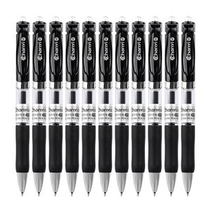 Stylo gel Chanyi 0,5 mm à bouton-poussoir, encre noire, pour le bureau et l'école - Product Image 5