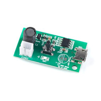 Mini humidificateur USB, kits de bricolage, générateur de brume et carte de circuit imprimé, nébuliseur, feuille d'atomisation, module de pulvérisation USB