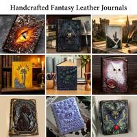 Cuaderno Ojo de Dragón GTB02 Resina 3D Relieve Hecho a Mano A5 Diario Fantasía 110 Hojas Regalo