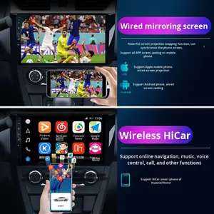Boîtier de navigation automobile Android OLIVER compatible avec le modèle CPC200-CCPA, module Apple <span class=keywords><strong>CarPlay</strong></span>, Android Auto, connexion USB-C, mise à niveau sans fil - Product Image 5