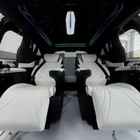 Asiento de Coche Eléctrico Multifuncional de Cuero Genuino para MPV, Furgoneta, Autocaravana, con Calefacción, Ventilación y Masaje