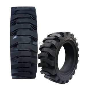 Solid Tyre Tire Skid Steer Loaders Aerial Work Platform with Rim 445/65-24 Sturdy Solid Tyre - Product Image 1