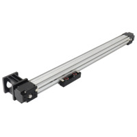 Module de guidage linéaire CNC HPVB45 à courroie crantée, course efficace 100-1000mm, module de mouvement à glissière linéaire, actionneur linéaire