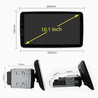 Bosstar 10 pouces universel 1 Din Double Din Android autoradio avec Carplay Gps Navigation stéréo
