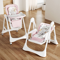 Chaises hautes 3 en 1 pour bébé, chaise d'alimentation pour bébé, chaise haute pour bébé, chaise à manger pour bébé