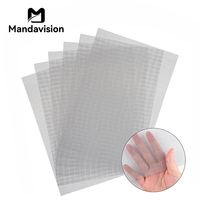 MAMDAVISION Moustiquaire de fenêtre moderne en acier inoxydable 304 ignifuge, maille 18x18, pour chambre et salon, garantie anti-rouille de 3 ans