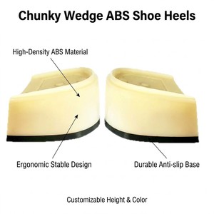 Tacchi <span class=keywords><strong>per</strong></span> <span class=keywords><strong>Scarpe</strong></span> in ABS ad Alto Impatto su Misura <span class=keywords><strong>per</strong></span> Sandali e Décolleté, Eleganti Tacchi a Spillo <span class=keywords><strong>con</strong></span> Logo Personalizzato - Product Image 2