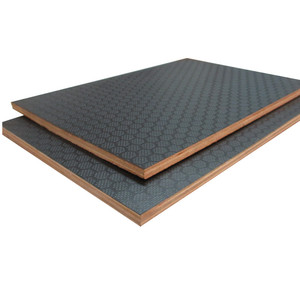 Pannello in compensato di eucalipto con rivestimento in <span class=keywords><strong>pellicola</strong></span> nera antiscivolo e impermeabile 18*1220*2440MM per casseforme in legno per calcestruzzo - Product Image 5