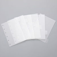 Hongbo FB TK Meilleures ventes Enveloppes à 6 onglets pour reliures de taille A7/Albums photo/Agenda Planner Covers