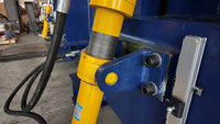 Machine de pliage de tôles à 3 rouleaux CNC hydraulique haute précision 80x3500mm avec pré-pliage pour récipients nucléaires