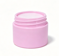 Pot cosmétique vide en PP double paroi de qualité supérieure, anti-fuite, finition mate, avec insert intérieur, 10g 15g 20g 30g 50g