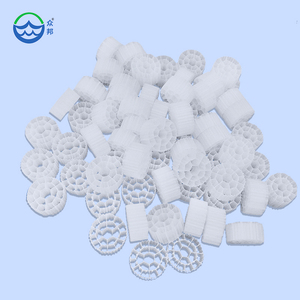 Medio Filtrante Biológico de Plástico en Oferta, Acuicultura, Filtración de Alta Eficiencia, K1 K2 K3, Bioreactores de Lecho Móvil MBBR para Acuicultura - Product Image 2
