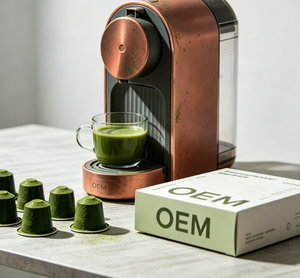 <span class=keywords><strong>Capsule</strong></span> di Matcha Puro <span class=keywords><strong>Compatibili</strong></span> con <span class=keywords><strong>Nespresso</strong></span>, <span class=keywords><strong>Capsule</strong></span> di Tè Verde da 3g all'Ingrosso con Etichetta Privata per Caffè - Product Image 1