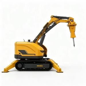 <span class=keywords><strong>Robot</strong></span> de démolition télécommandé PCR540C, énergie d'impact 855J, portée de contrôle 300m, pour le sauvetage en cas de catastrophe et l'élimination des débris - Product Image 2