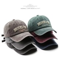 Gorra de Béisbol de 6 Paneles, Estilo Vintage, 100% Algodón Lavado, Unisex, Estilo Instagram, Versátil, Transpirable, para Primavera/Verano