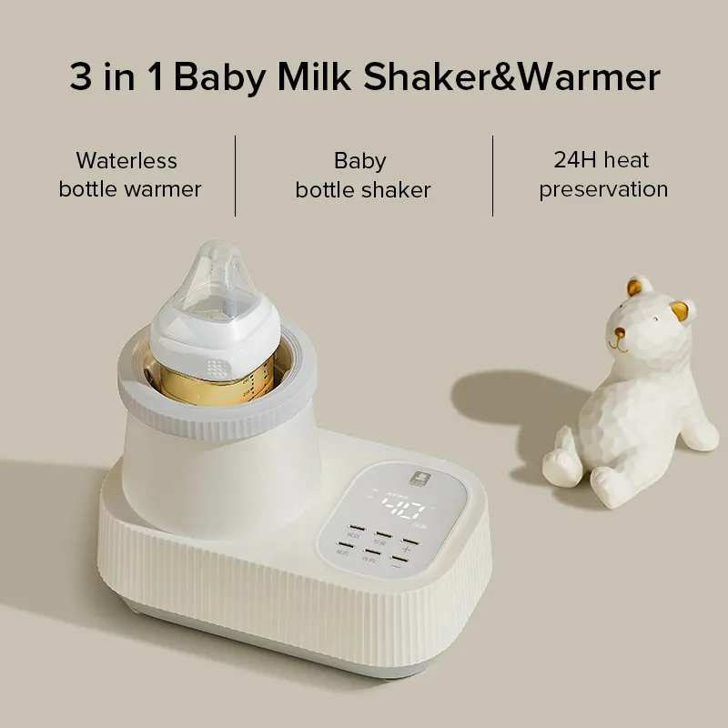 2024 thiết kế mới không dùng nước bé chai ấm hơn xách tay chai nước ấm hơn cho sữa mẹ phù hợp với tất cả các chai