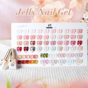 UR SUGAR 15ml <span class=keywords><strong>Vernis</strong></span> Gel Transparent Couleur Nude <span class=keywords><strong>Semi</strong></span>-<span class=keywords><strong>Permanent</strong></span> Effet Gelée pour Nail Art – Fabrication OEM - Product Image 6