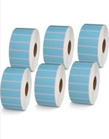 Etiquetas de Codificación de Color por Transferencia Térmica de 3*1 Pulgadas, Etiquetas de Transferencia Térmica de Color 3*1, Etiquetas de Inventario Duraderas, Transferencia Térmica 3*1