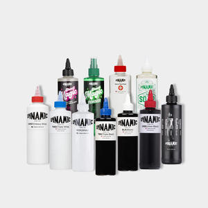 Ensemble d'encres de tatouage <span class=keywords><strong>Dynamic</strong></span> <span class=keywords><strong>Triple</strong></span> <span class=keywords><strong>Black</strong></span>, pigment permanent importé des États-Unis, professionnel pour les eye-liners et le microblading - Product Image 2