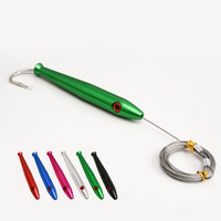 TEASER TR011-A NOUVEAU Leurre de pêche à la traîne en aluminium coloré, type Daisy Chain, pour la pêche en eau salée, leurre de pêche au gros gibier, ensembles de leurres
